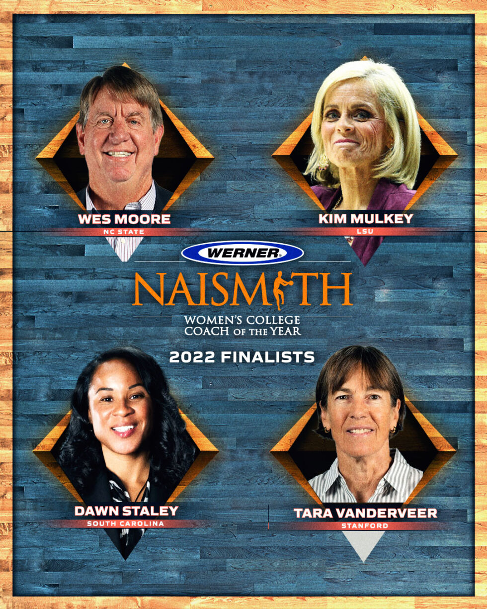 2022 Werner Ladder Naismith Men’s & Women’s Coach of the Year Finalists